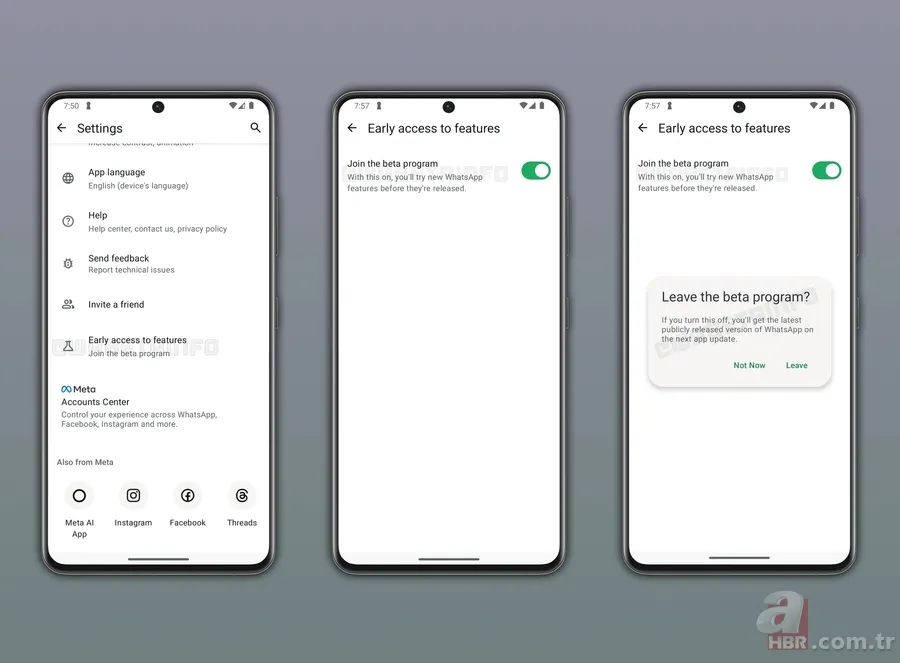 WhatsApp’ın yeni özelliklerini ilk siz kullanın! Erken erişim butonu ekleniyor 3