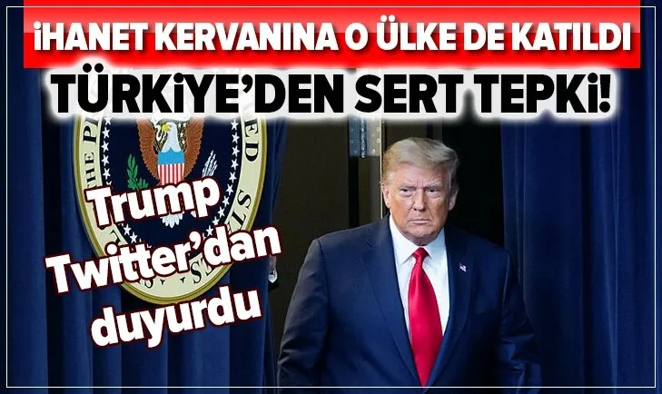Fas'tan ihanet imzası! Türkiye'den sert tepki geldi