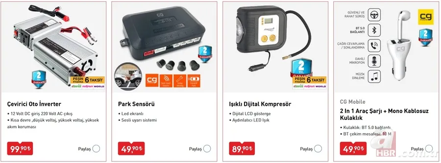 BİM'den otomobil sahiplerine özel sürpriz ürünler! BİM 10 Temmuz 2020 aktüel ürünler kataloğunda neler var? 17