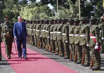 Cumhurbaşkanı Erdoğan Uganda'da