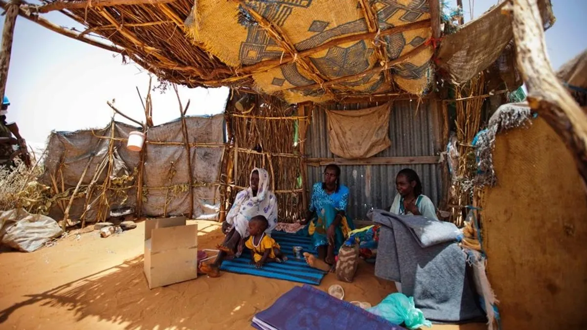 Zamzam Mülteci Kampı'nda acı bilanço: 332 binden fazla kişi göçe zorlandı