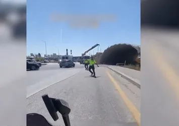 Trafikte "dur" ihtarına uymayan yandı! Bakan Yerlikaya duyurdu: 200 bin TL cezası var