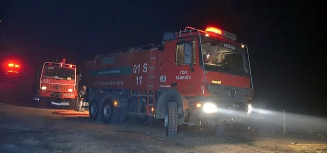 Adana’da 6 saat süren orman yangını kontrol altına alındı