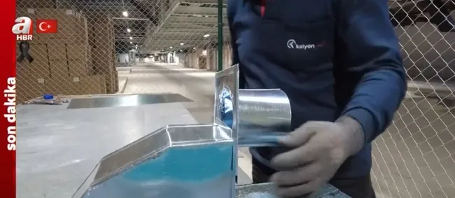 Kalyon Holding’de seferberlik! Çalışanlar depremzedeler için varilden soba üretti