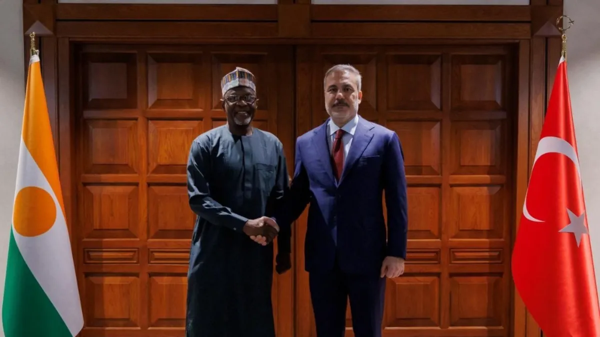 Bakan Fidan Nijer Dışişleri Bakanı'nı kabul etti