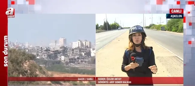 Dünyanın gözü önünde katliam! Savaşın 12. gününde A Haber Gazze sınırında