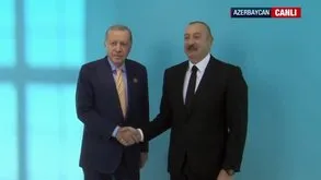 Başkan Erdoğan Azerbaycan'da