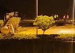Ankara’da zeytinyağı yüklü tanker kaza yaptı
