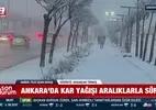 Ankara beyaza büründü!