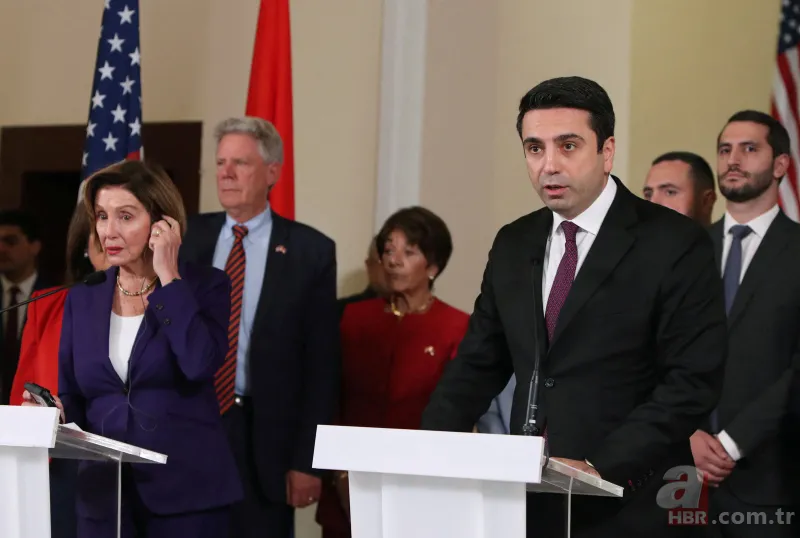 Kriz kadın Pelosi'nin yeni durağı Ermenistan! Türkiye ve Azerbaycan'a hadsiz sözler 14