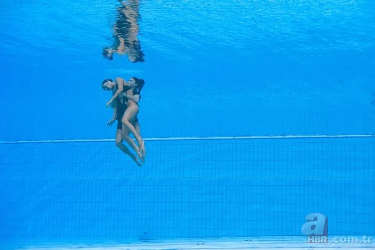 Su sporları şampiyonasında korku dolu anlar! ABD’li yüzücü Anita Alvarez suyun altında bayıldı