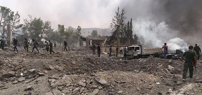 El Bab’da DEAŞ bomba yüklü araçla saldırdı