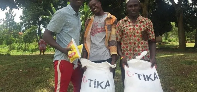TİKA’dan Uganda’ya gıda yardımı