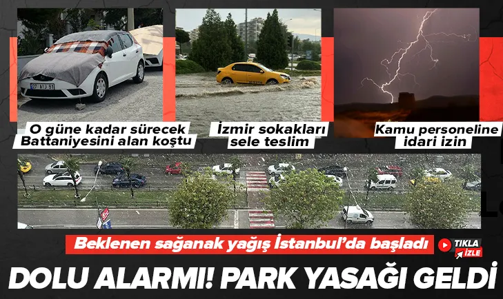 Sağanak yağış o güne kadar sürecek!