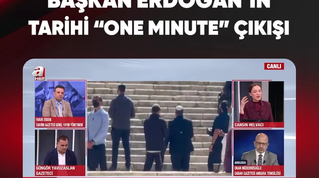 BAŞKAN ERDOĞAN'IN TARİHİ "ONE MINUTE" ÇIKIŞI