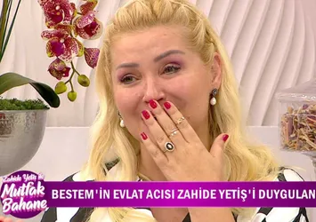 Zahide Yetiş ile Mutfak Bahane'de duygusal anlar! Türkiye'yi ağlattı