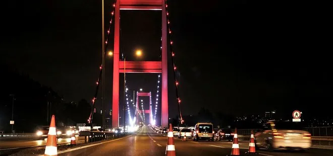 Bakan Cahit Turhan: FSM Köprüsü’nün birinci etabı bu gece trafiğe açılacak