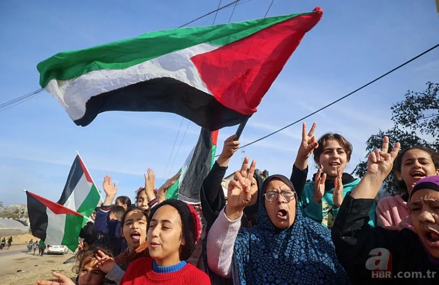 Zafer direnenlerin oldu! Gazze'de ateşkes böyle kutlandı 15