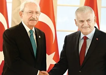 Başbakan Binali Yıldırım, CHP Genel Merkezi'nde!