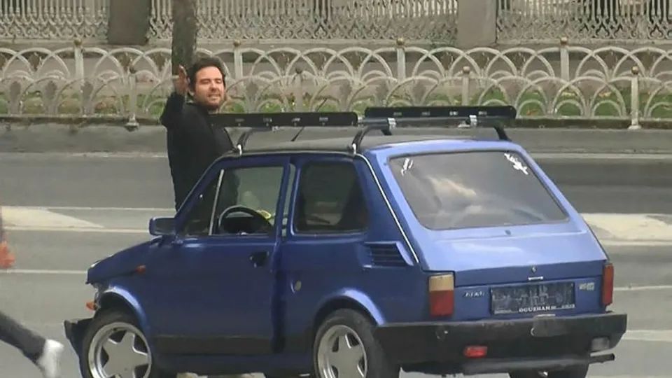 Aküsü bitince çılgına döndü