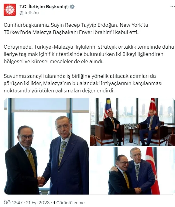 Başkan Erdoğan, Cyril Ramaphosa ve Enver İbrahim’i kabul etti: Dayanışma ve stratejik ortaklık vurgusu