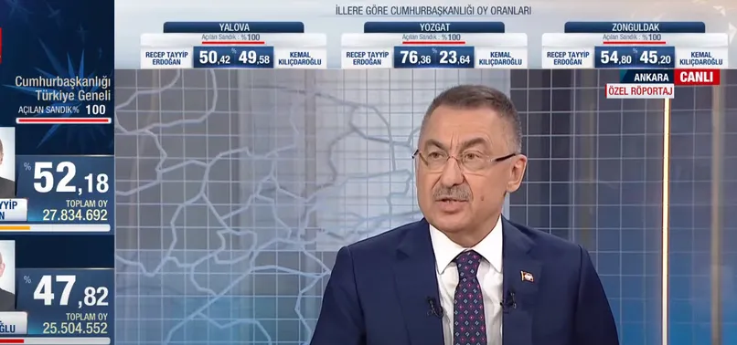 Cumhurbaşkanı Yardımcısı Fuat Oktay A Haber'de! Yeni Kabine ne zaman belli olur?