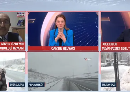 A Haber kar nöbetinde! Uzman isim canlı yayında uyardı