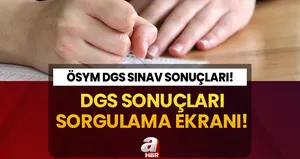 DGS sonuçları sorgulama ekranı!