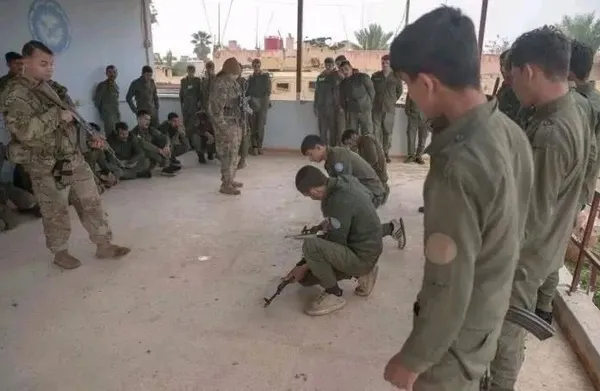 ABD'nin kanlı terör oyunu! Aralarında çocukların da bulunduğu PKK'lılara silah eğitimi verdiler - 4