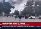 Ermenistandan alçak saldırı! Azerbaycandaki şehir ve köyleri bombaladı