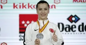 Serap Özçelik Arapoğlu’ndan gümüş madalya