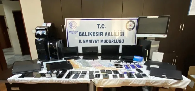 2 bin kişiyi dolandıran çeteye baskın: 24 gözaltı