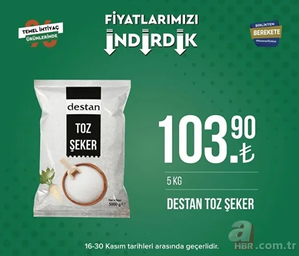 AYÇİÇEK YAĞI 35 TL'den...Tarım Kredi Kooperatif Market'te BÜYÜK KAMPANYA! İşte, yeni indirimli ürünler listesi... 17
