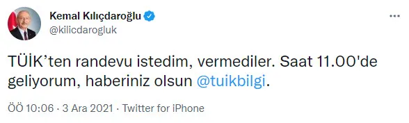 Son dakika: TÜİK'in kapısına randevusuz dayanan CHP Genel Başkanı Kemal Kılıçdaroğlu'na sert tepki - 3