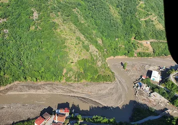 Kastamonu'nun Bozkurt ilçesinde HES kapakları patladı iddialarına yanıt: Havadan yapılan inceleme iddiaları çürüttü