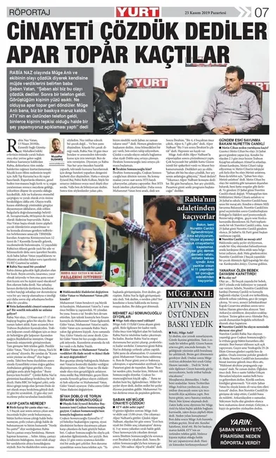 Yurt Gazetesi’nin ATV’ye yönelik yalan haberine dava