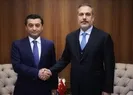 Bakan Fidan Özbek mevkidaşı Saidov ile görüştü