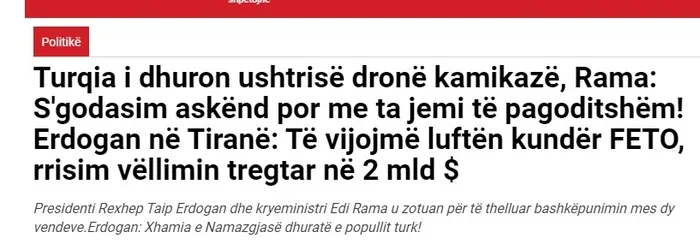 Balkan medyasında Başkan Erdoğan manşetleri: Kopmaz bağın düğüm noktası