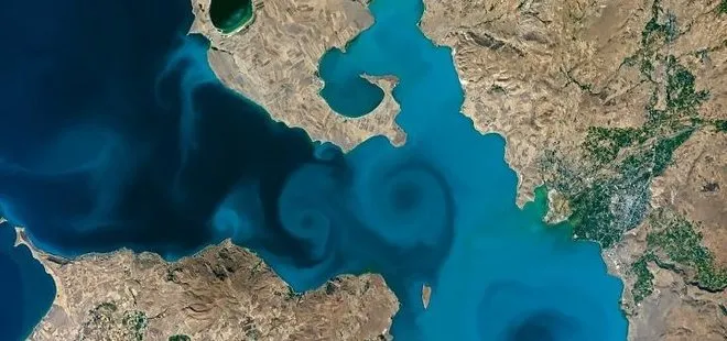 NASA’nın Van Gölü fotoğrafı finalde! Van Valisi Bilmez’den A Haber’e özel açıklamalar