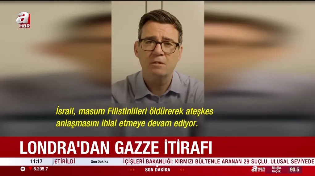Londra'dan Gazze itirafı