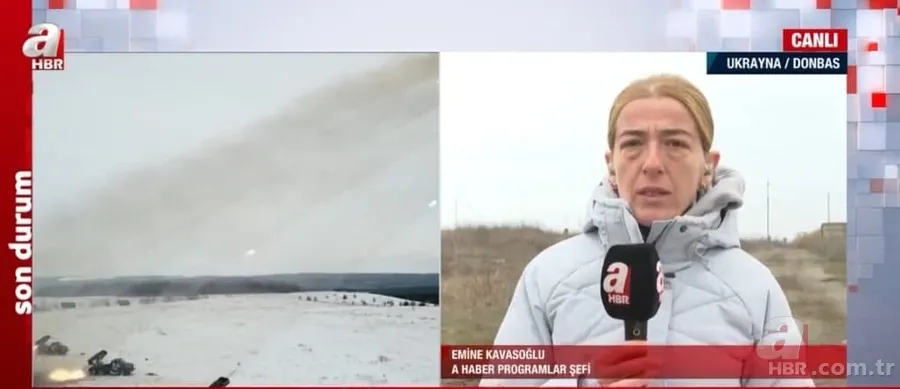 Dünyanın gözü Rusya - Ukrayna krizinde! Rus tankları Donbas'ta | A Haber sıcak bölgede 12