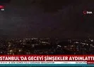 Son dakika: İstanbulda sağanak yağış gece yarısı başladı