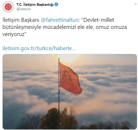 Fahrettin Altun: Mücadelemizi ele ele, omuz omuza veriyoruz - 3