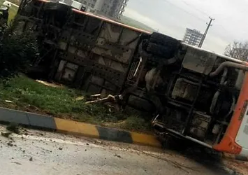 Gaziantep'te kaza: 19 yaralı