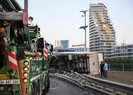 Meyve yüklü kamyon İETT otobüsüne çarptı
