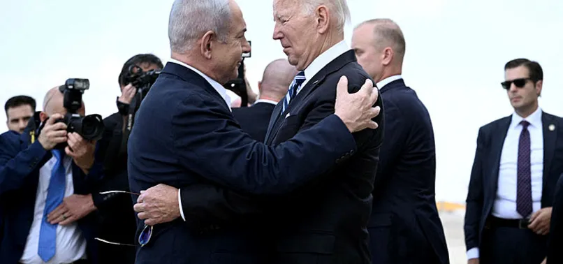 Biden ve Netanyahu'dan büyük alçaklık! Biden İsrail'e kucak açtı: Hastane saldırısını sizin yapmadığınızı biliyoruz