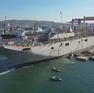 Mavi Vatanın yeni muhafızı! Türkiyenin en büyük savaş gemisi için geri sayım | TCG Anadolunun özellikleri neler?