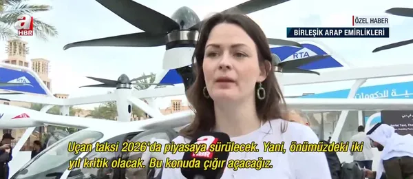 Dubai’de uçan taksi dönemi başlıyor! A Haber görüntüledi - 3