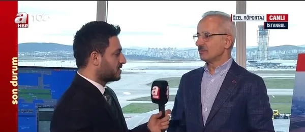 Sabiha Gökçen Havalimanı’nın yeni pisti açılıyor! Ulaştırma Bakanı Abdulkadir Uraloğlu A Haber’de
