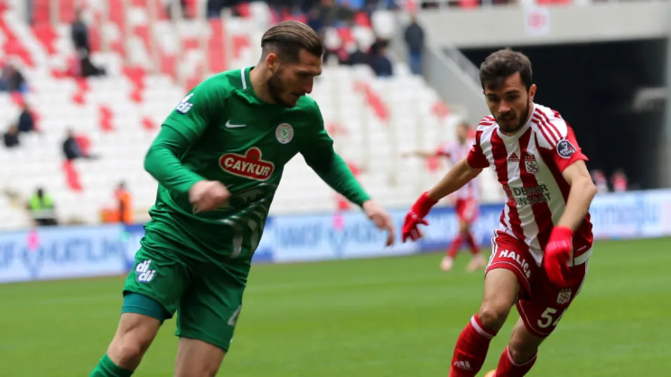 Sivasspor - Çaykur Rizespor maçından görüntüler